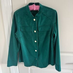 Chicos faux suede jacket